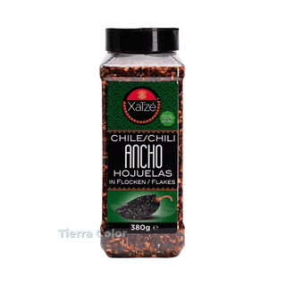 Hojuelas de Chile Ancho-Xatze-380g (Flocons de Piment Ancho)