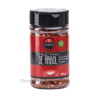 Hojuelas de Chile de Árbol-Xatze-85g (Flocons de Piment d'Arbol)