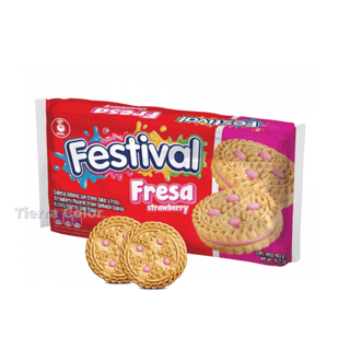 Galletas Festival de Fresa-Noel-403g (Biscuits Festival à la Fraise)