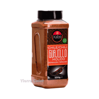 Chile Guajillo en Polvo-Xatze-550g (Poudre de Piment Guajillo)