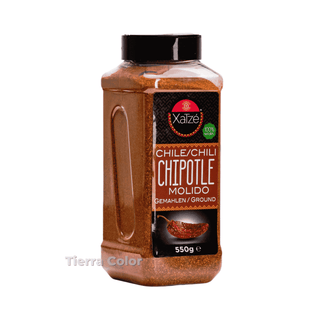 Chile Chipotle en Polvo-Xatze-550g (Poudre de Piment Chipotle)