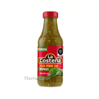 Salsa Verde con Nopales -La Costena-450g (Sauce Verte avec Cactus)